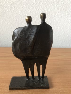 Corry Ammerlaan - Prachtig beeldje " SAMEN OUD WORDEN " kopen? Bied vanaf 65!