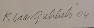 AcheterKlaas Gubbels - Litho: "Januskan" - 2004 (zeer groot!)? Enchérissez de 750!