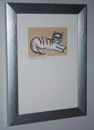 Cocki Vink - liggende kat kopen? Bied vanaf 25!