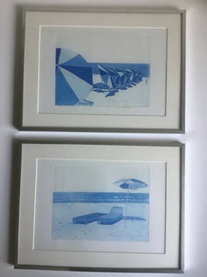 Lucie Meulendijks - Twee strandimpressies kopen? Bied vanaf 30!