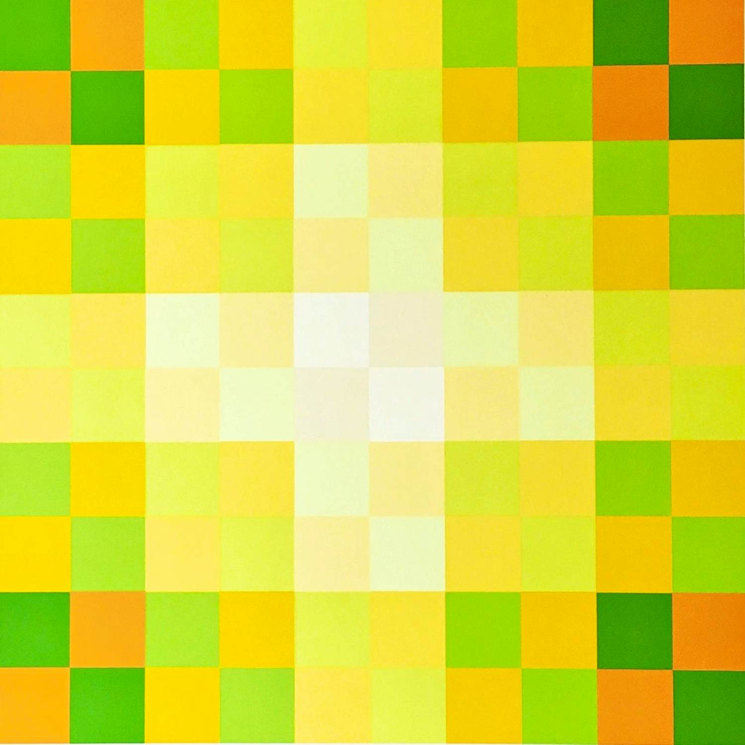 Hugo Demarco - "Relation couleur" - Siebdruck - Auflage von 200 - signiert - (75 x 75 cm) verkocht voor € 199!