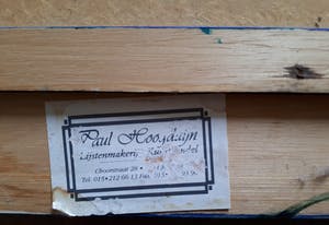 Fenneke van der Elst - Schaal met peren - groot - unicum kopen? Bied vanaf 110!