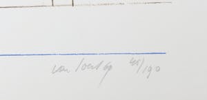 Pierre van Soest - Litho, Zonder titel kopen? Bied vanaf 1!