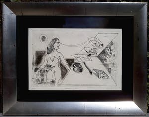 Lucebert - Artemis in ‘t zuur, ets (mooi ingelijst) kopen? Bied vanaf 275!