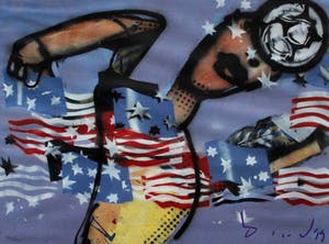 Herman Brood - Zeefdruk: Football Fantasy - 1994 kopen? Bied vanaf 175!