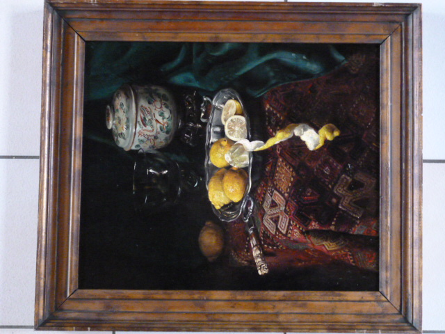 Willem Roelofs (jr.) - Stilleven met citroenen  kopen? Bied vanaf 600!