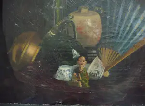 Daniel Rudolph Ruijs - Stilleven met Aziatische attributen kopen? Bied vanaf 150!