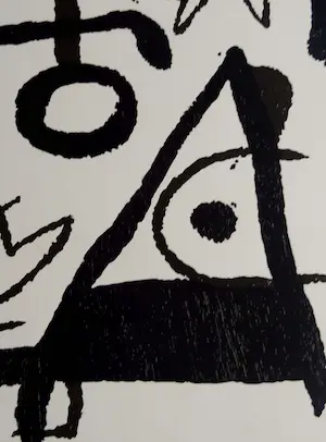 Joan Miro - Houtsnede 1973/75 " oplage 1.500 stuks ,Lelong ,Paris kopen? Bied vanaf 85!