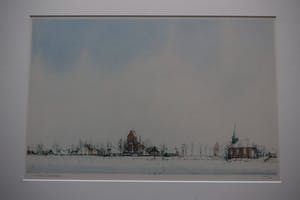 Ciano Siewert - Litho - Oer Hollands Landschap kopen? Bied vanaf 50!