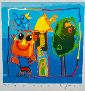 Ad Verstijnen - Zonder titel kopen? Bied vanaf 40!