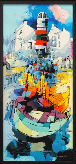 Hendrik van Veenendaal - Vuurtoren verkocht voor € 60!