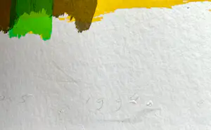 Madeleine Metsaars - Abstract Lente Tulpenveld , gesigneerd,e.a. 22/35 kopen? Bied vanaf 65!