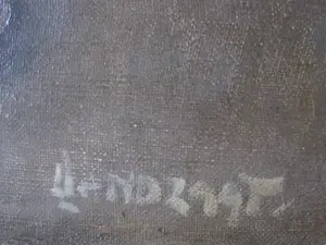 Len Landzaat - GROOT omstr. 1940 realistisch geschilderd olieverf portret van een geestelijke kopen? Bied vanaf 84!