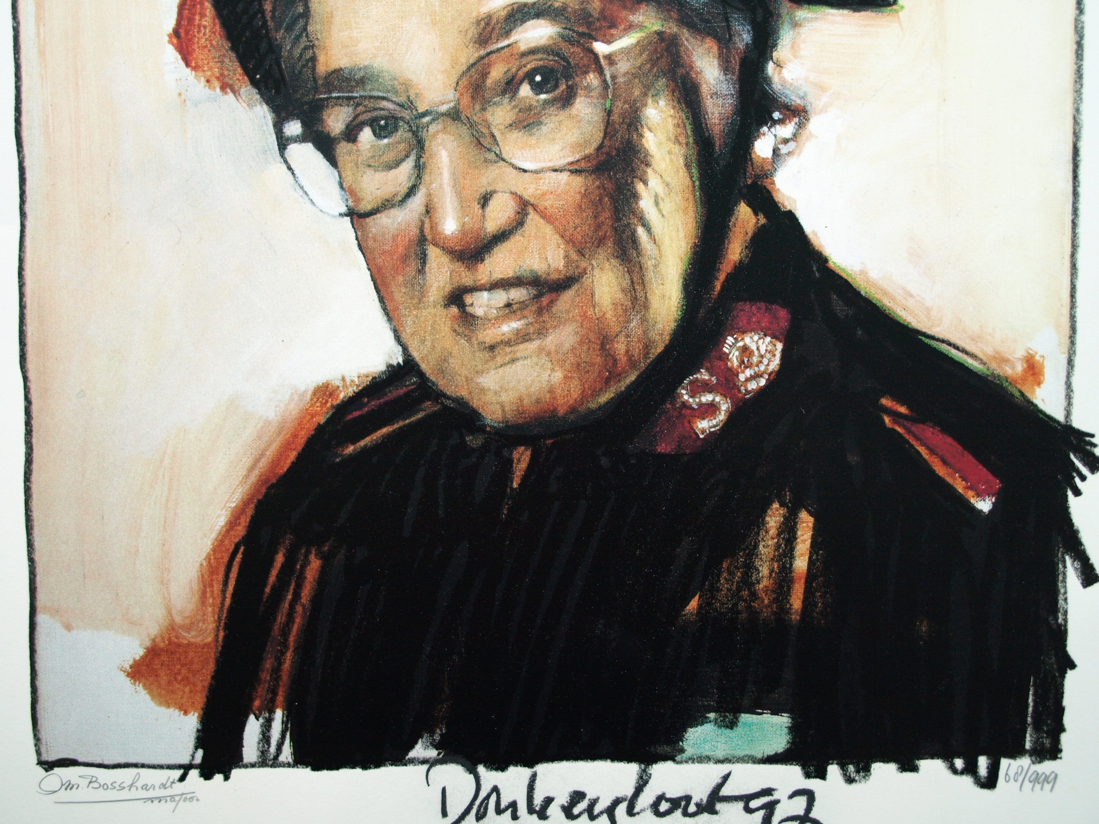 Peter Donkersloot - Litho , Majoor Bosshardt – gesigneerd – 1997 kopen? Bied vanaf 1!