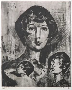 Hans van Efferen - Ets, Paris kopen? Bied vanaf 1!