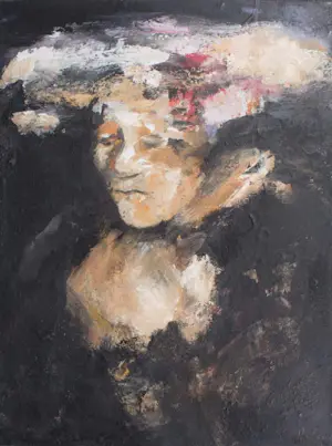 Helen Nieuwendijk - Gemengde techniek op doek, Lot van 5 schilderijen kopen? Bied vanaf 50!