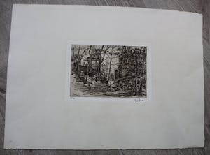 Willem Zwart - ets: gebouw in bos kopen? Bied vanaf 39!