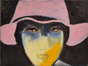 Egbert Visscher - Dame met rose hoed kopen? Bied vanaf 1!