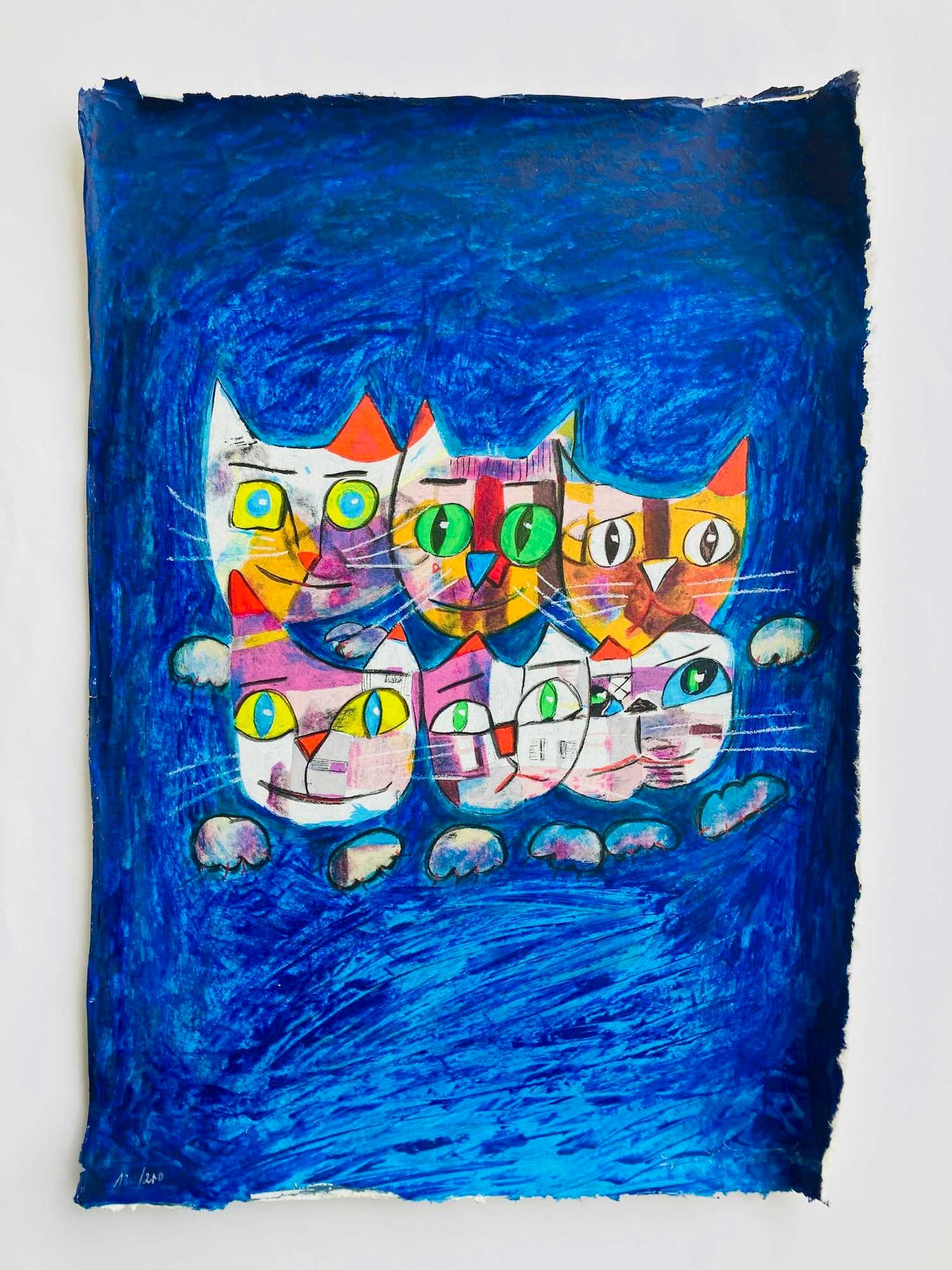 Franz Lauter - De poezenfamilie kopen? Bied vanaf 65!