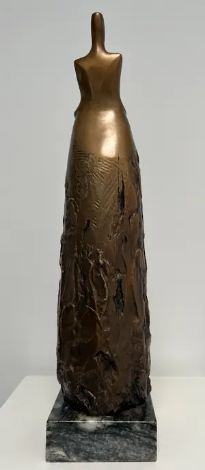 Robert Csikszentmihalyi - bronzen sculptuur | 'Maternity' | 1981 kopen? Bied vanaf 1200!