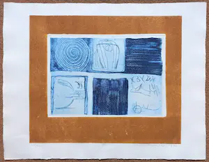 Jan Montyn - Sceau du Soleil, aquatint ets kopen? Bied vanaf 95!