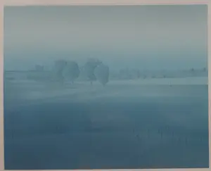 Elmar Gille - polderlandschap (tweeluik) kopen? Bied vanaf 85!