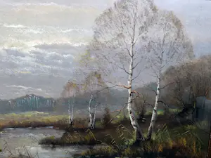 Gerard Cox (sr.) - Heidelandschap met ven kopen? Bied vanaf 70!