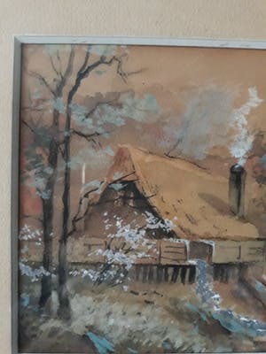 Tinus de Jongh - Quache boerderij met bloesem kopen? Bied vanaf 150!