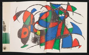 Joan Miro - Samlade Litografier I en II, Twee overzichtscatalogi met originele litho's kopen? Bied vanaf 200!