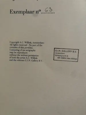 Carel Willink - zeldzame map kopen? Bied vanaf 5000!