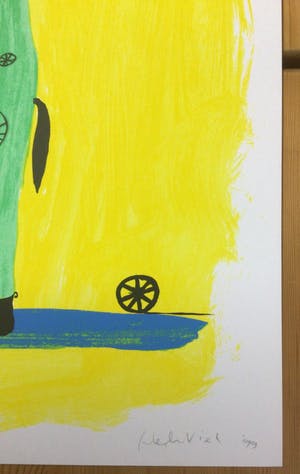 Henk Visch - Zonder Titel - Kleurenlitho - 1999 - Zeer goed kopen? Bied vanaf 100!