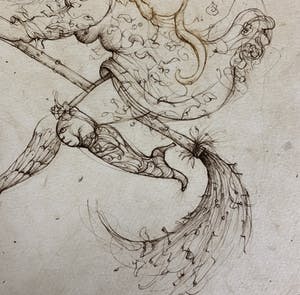 Leonor Fini - Aquatint La Sorcière sur le Balai kopen? Bied vanaf 25!