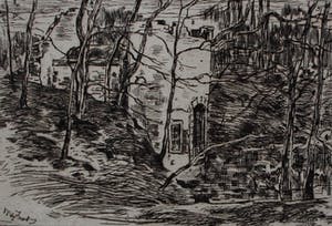 Willem Zwart - ets: gebouw in bos kopen? Bied vanaf 39!