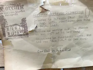 Attie Dyserinck - Portret- Heer kopen? Bied vanaf 250!