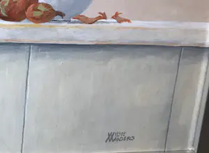 Willie Manders - Emaille Keukengoed met uien kopen? Bied vanaf 130!