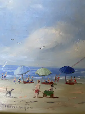 Henk Poeder - Strand gezicht bij scheveningen kaufen? Bieten Sie von 97!