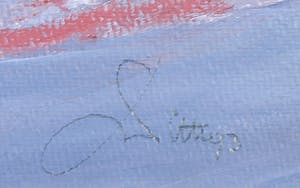 Franscz Witte - Acryl op papier, Zonder titel kopen? Bied vanaf 1!