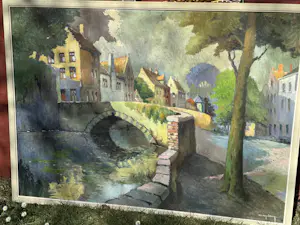 Amaat Van Cleven - Stadsgezicht Brugge kaufen? Bieten Sie von 140!