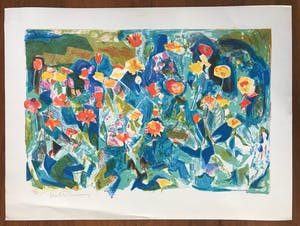 Helle Thorborg - Kleurenlithografie - Gesigneerd - 73/700 kopen? Bied vanaf 45!