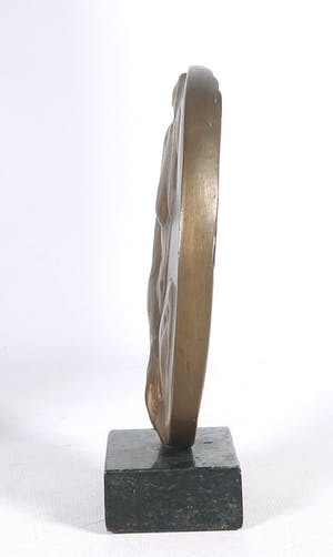 Pieter Moerenhout - Bronzen penning, Enigme êternelle (Groot) kopen? Bied vanaf 150!