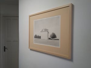 Rene Boin - "Huis zonder deur en ramen" uit serie van vier met als thema: "Ontbreken" kopen? Bied vanaf 75!