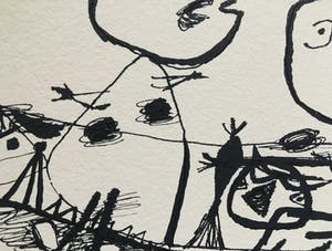 Corneille - Zeer fraaie zeefdruk kopen? Bied vanaf 185!