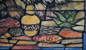 Louis Boermeester - glas-in-lood ontwerp kopen? Bied vanaf 100!