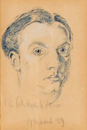 Gerard Schaperkotter - Twee originele portretten, één litho en één monografie. verkocht voor € 80!