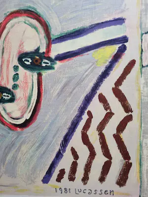 Reinier Lucassen - Head - Denken is het Oog kopen? Bied vanaf 50!