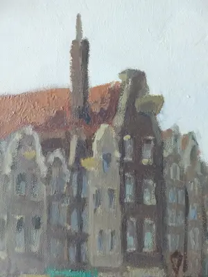 Hendrik Cornelis Kranenburg - De Luthersekerk met Haarlemmersluis aan de Singel kopen? Bied vanaf 350!