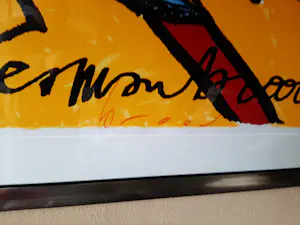 Herman Brood - Zeefdruk, titel, "Yellow Guitar Man" kopen? Bied vanaf 425!