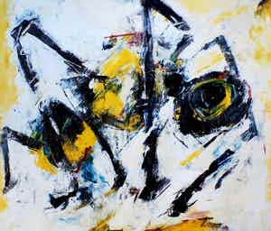 Charlotte Molenkamp - grote zeefdruk: kat verkocht voor € 75!