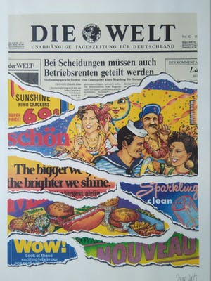 Arno Arts - Die Welt Zeefdruk kopen? Bied vanaf 40!