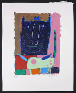 Wouter Stips - Zeefdruk, Zonder titel kopen? Bied vanaf 1!